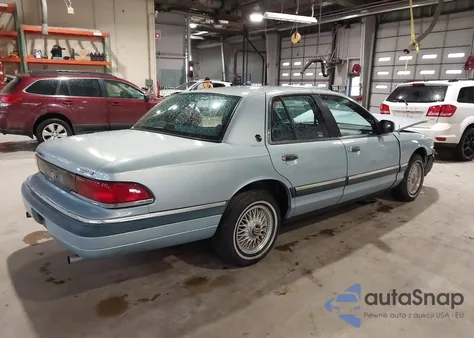 1992 Mercury Grand Marquis Ls from USA, damaged, VIN 2MECM75W0NX677225